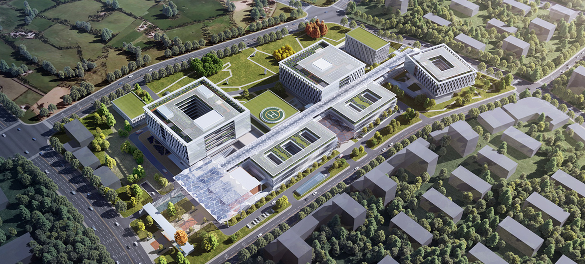 福清市第二医院投标项目 / 山东省建筑设计研究院第六分院