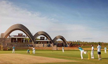 土生土长的本土建筑：卢旺达板球馆