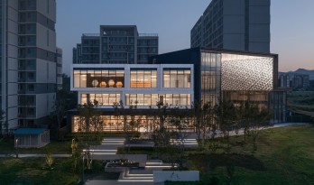 首创和园·平谷新城租赁住房社区图书馆 / 严旸建筑设计