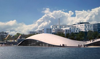 漂浮在大海上的白礁石——奥斯陆新水族馆方案设计