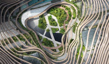 绿色心脏，新加坡一号码头设计 / ingenhoven architects