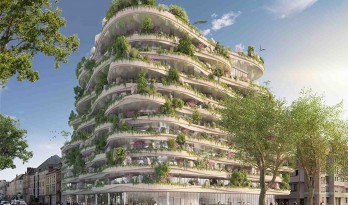 想象翁热——vincent callebaut设计的城市悬挂式花园