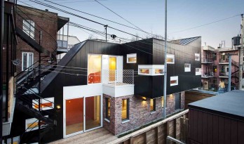 动态张扬的住宅改造 — 加拿大La Couleuvre住宅