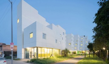锯齿条状住宅，营造活力社区空间 — 波峰公寓