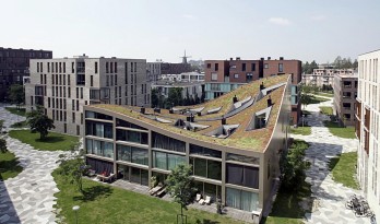 犹如随风舞动的旗帜：荷兰Hidden Delights公寓 / NL Architects