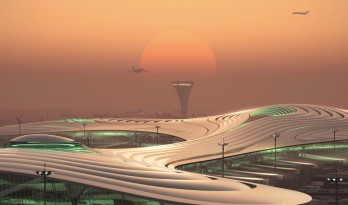 MAD公布哈尔滨新机场设计——“北国冰花”