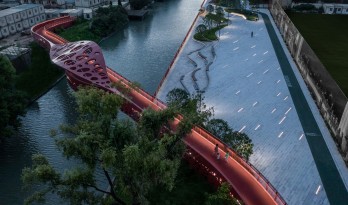 上海闵行横泾港东岸滨水，景观公共空间改造 / SPARK Architects