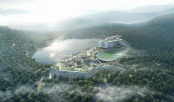 “塘畔隐园”—深圳市第二十八高级中学建筑方案设计 / 一境建筑设计