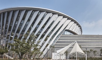 地面‘涡轮机’，韩国国立航空博物馆 / Haeahn Architecture