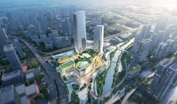 广州海珠创新湾门户枢纽城市设计暨核心地块建筑概念设计 / 林同棪国际中国