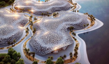 迪拜将打造新科技区 Creekside，净零碳区 / URB