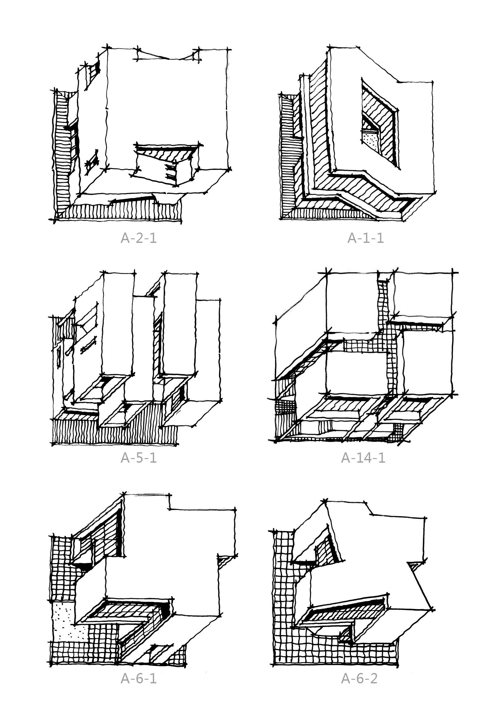 建筑体块分析设计