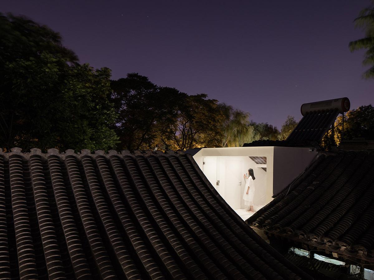 捏造的风景——北京后海“嵯峨馆” ,一座西厢房的空间把戏 / 神奇建筑研究室