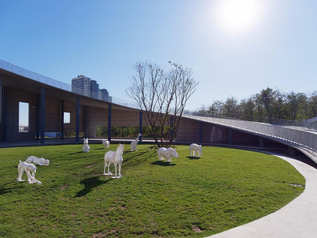 坡道的游戏——秦皇岛阿那亚启行青少年营地 / 张利