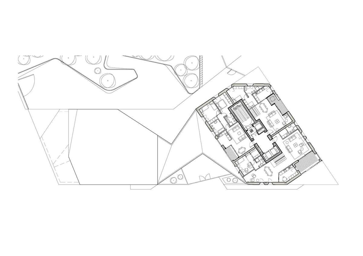 造型独特、材料丰富——赋予城市新活力的米兰Novetredici住宅综合体