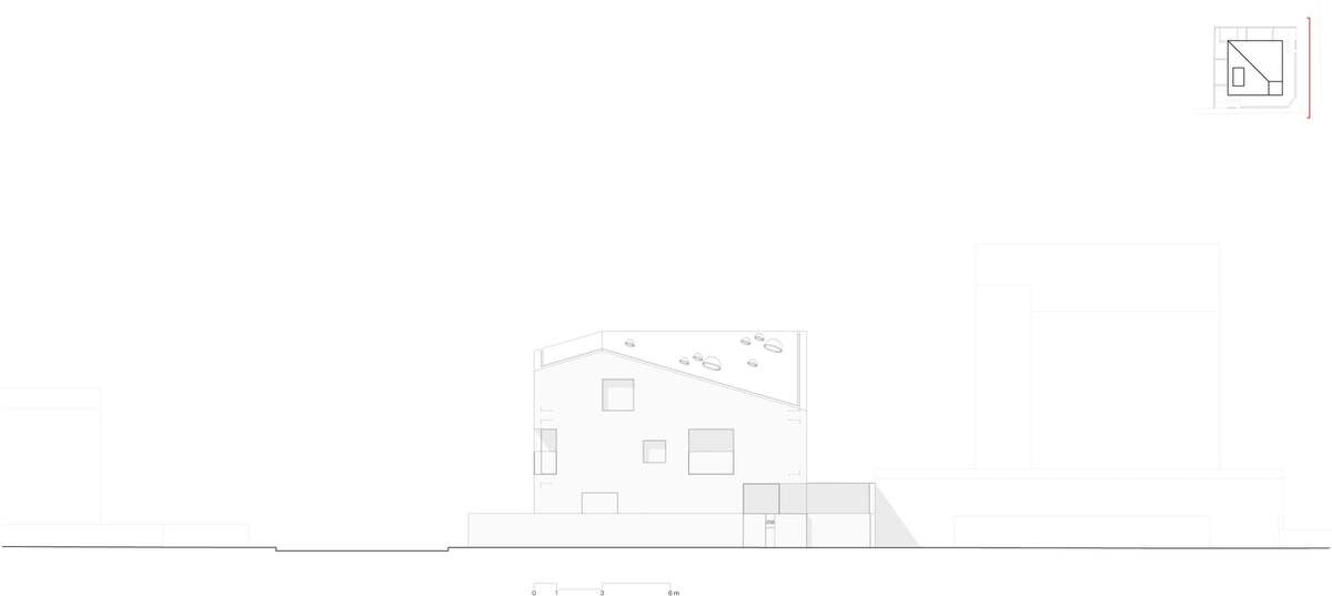 丰特住宅——切割而成的趣味空间
