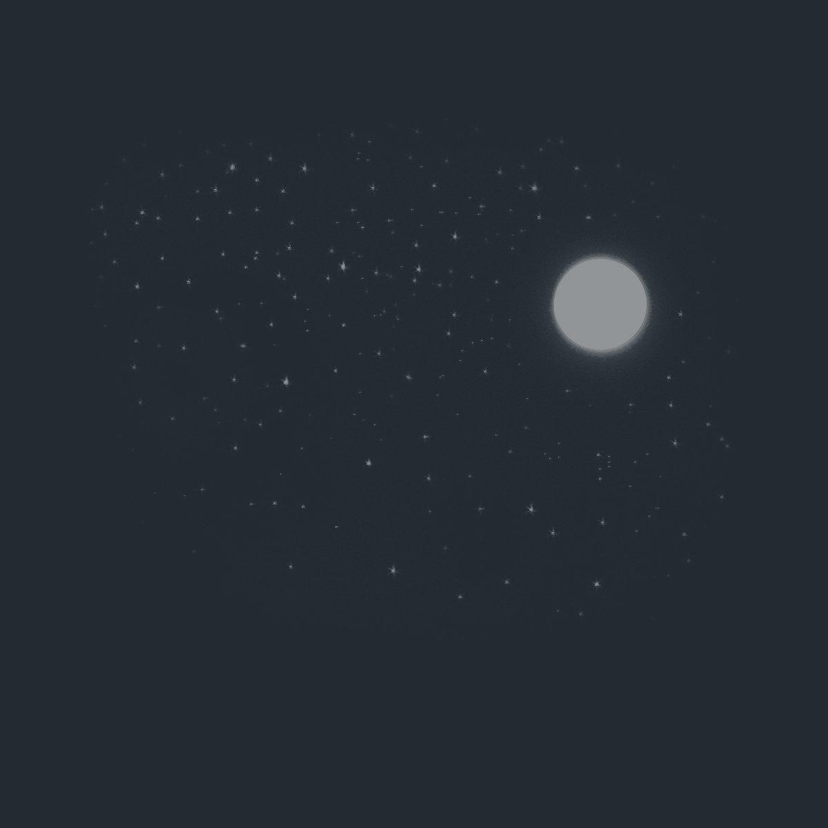 用笔刷做动漫中那片bling~~bling~的星空-15