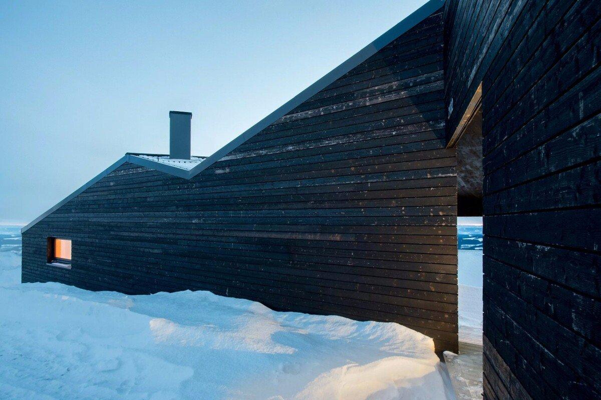 匍匐曲折，顺势而成——CABIN SJUSJØEN / ASLAK HAANSHUUS ARKITEKTER