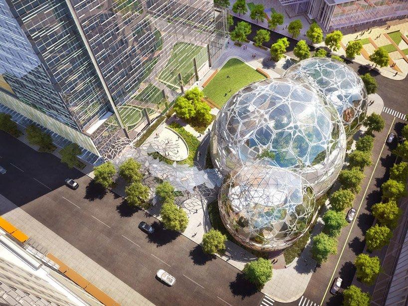 城市的热带雨林，社区的植物园——亚马逊西雅图新总部办公室项目