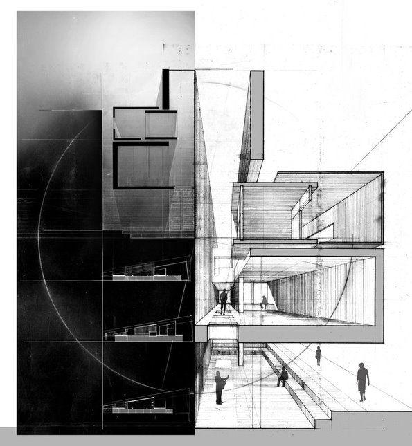 R355一组建筑剖面表现欣赏-24