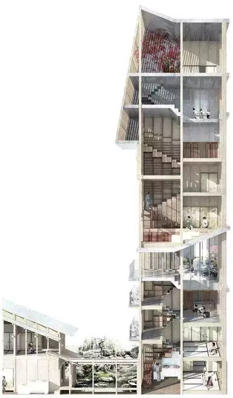 R355一组建筑剖面表现欣赏-32