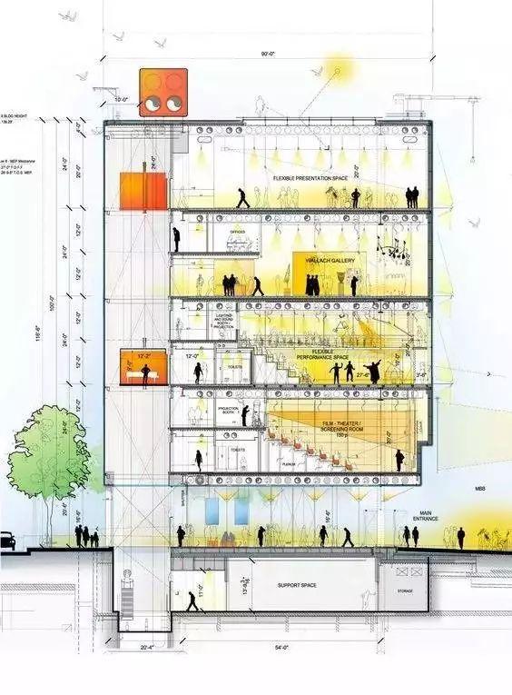 R355一组建筑剖面表现欣赏-25
