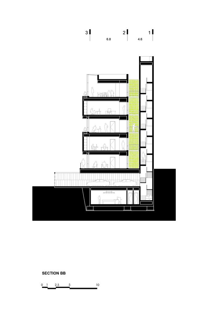 一栋建筑只做一个立面：伊朗棋盘格办公楼