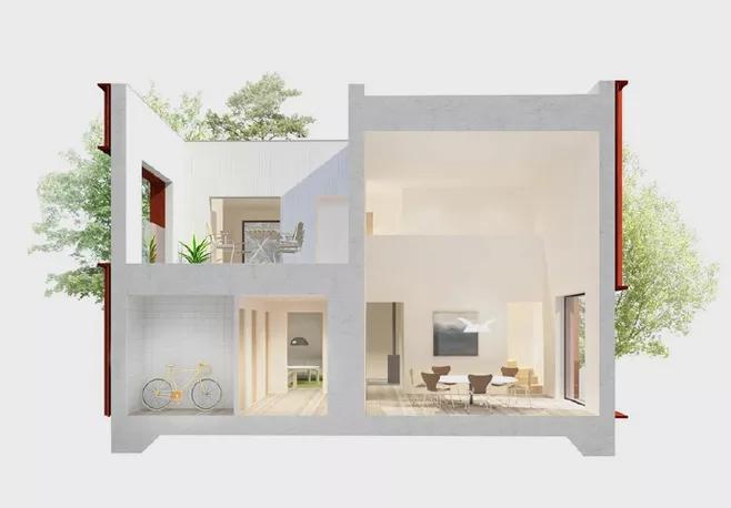 25张建筑剖面图-3