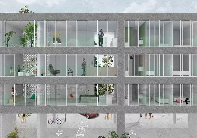 25张建筑剖面图-7