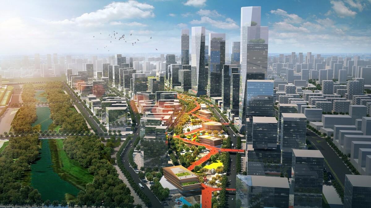蜿蜒于城市空中的观景台：前海妈湾生活里