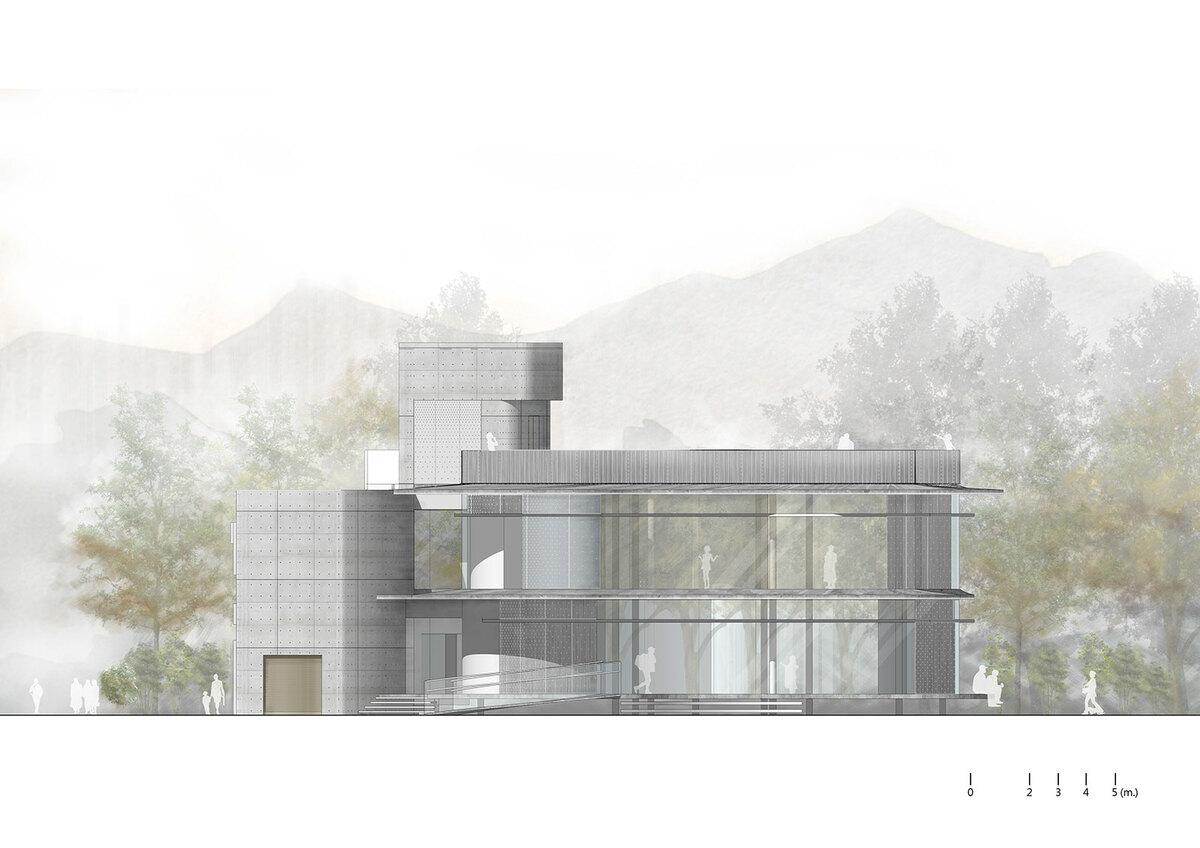 模糊建筑与自然的边界-台北生态时代展览馆