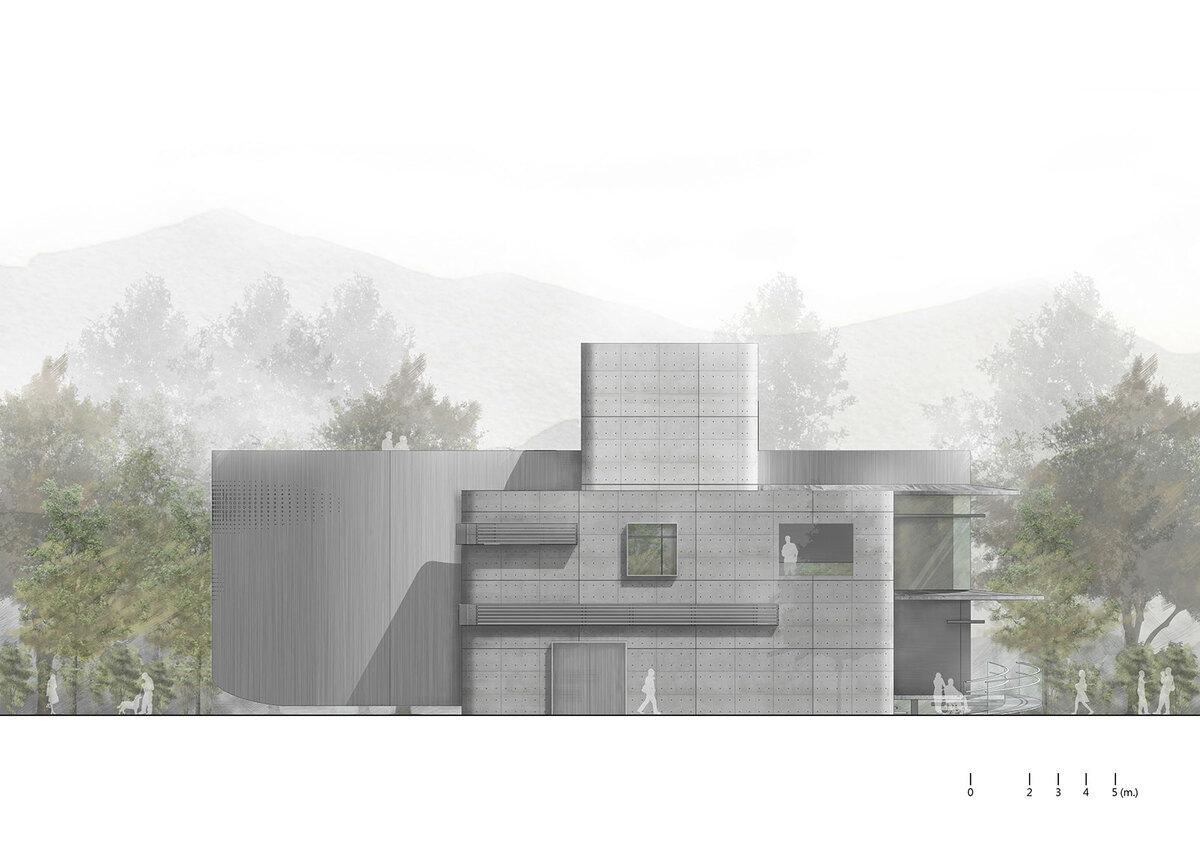 模糊建筑与自然的边界-台北生态时代展览馆