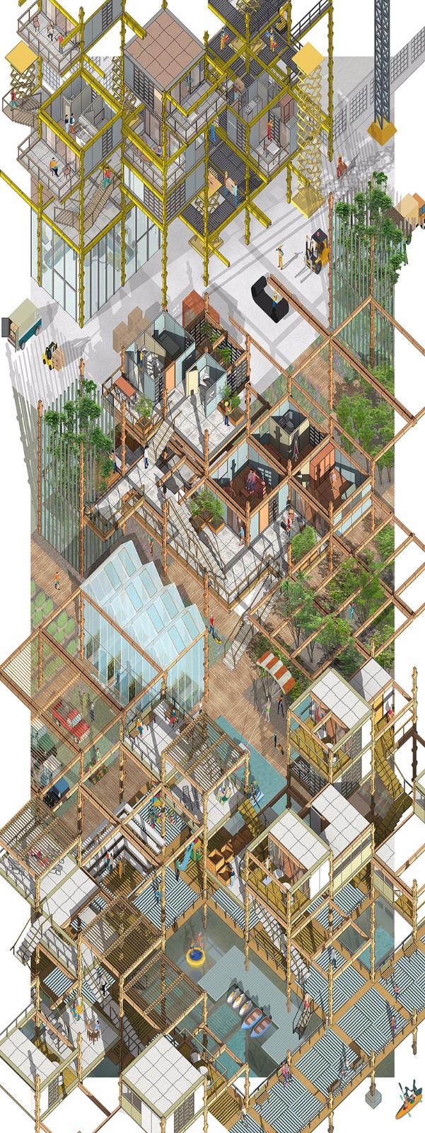 让建筑自己去生长！新的试点城市设计构想