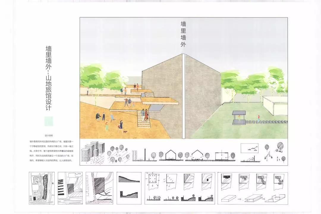 山地旅馆设计（上） | 西安建筑科技大学