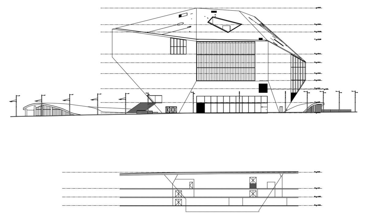 重温oma作品白色经典的混凝土空腔音乐厅波尔图文化剧院