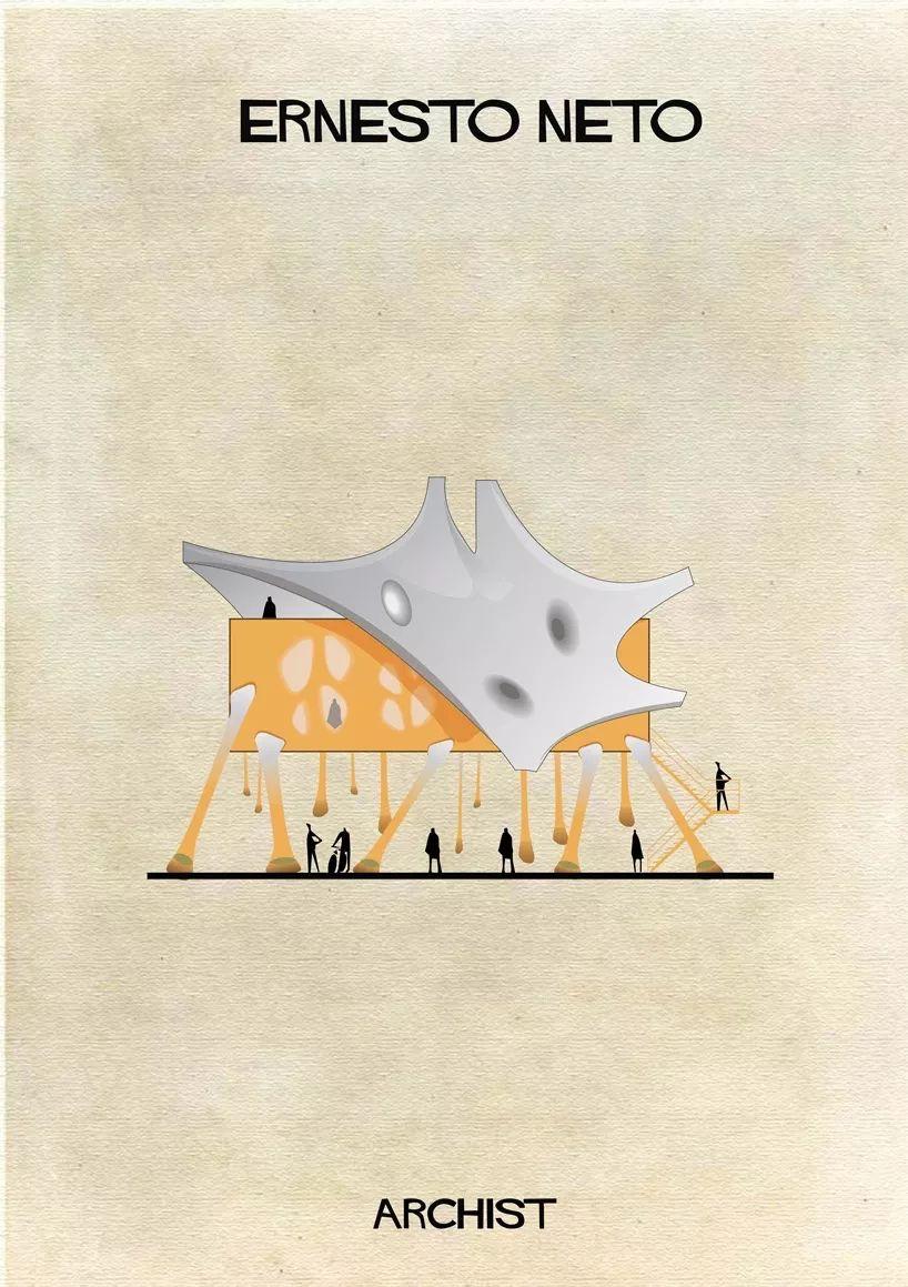 设计漫谈：艺术大咖的“建筑图谱”
