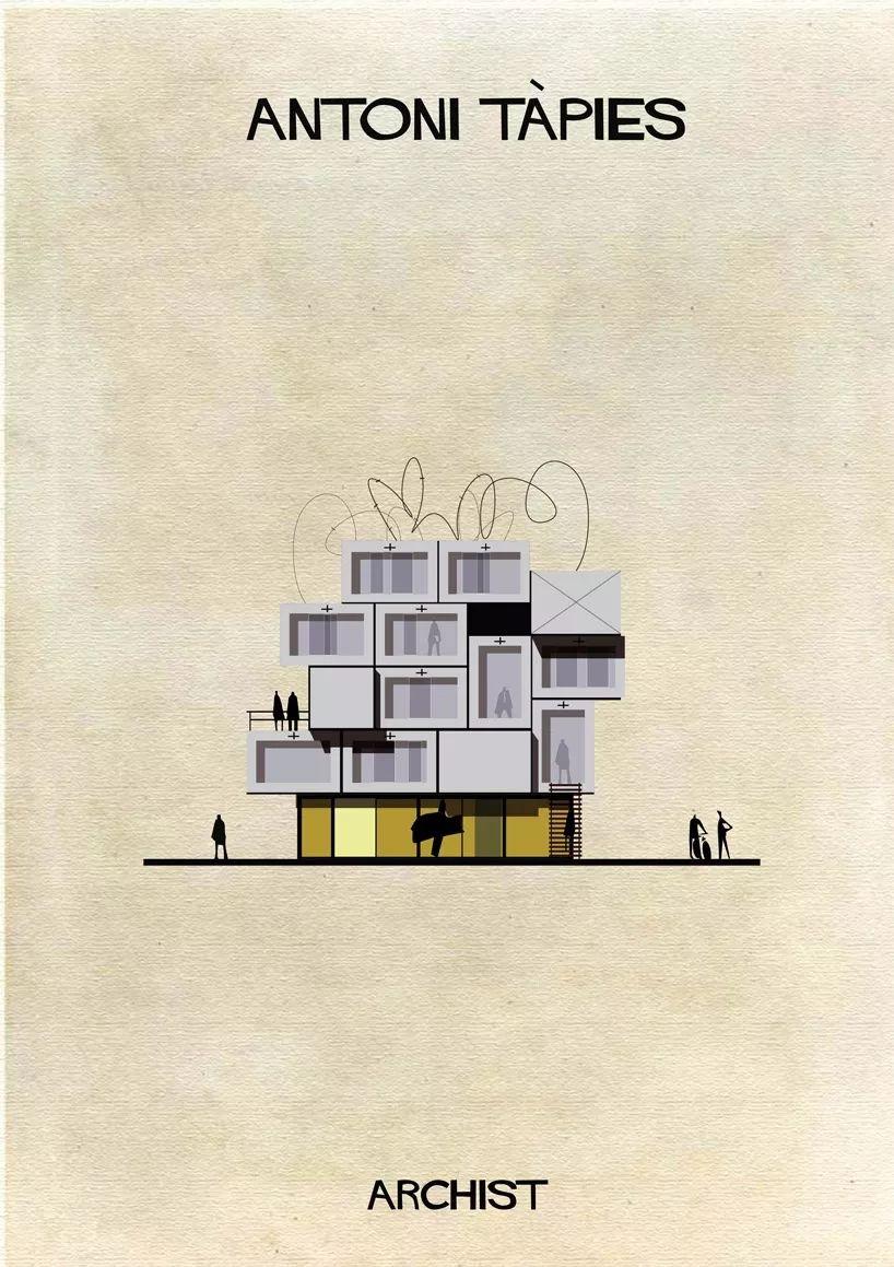设计漫谈：艺术大咖的“建筑图谱”