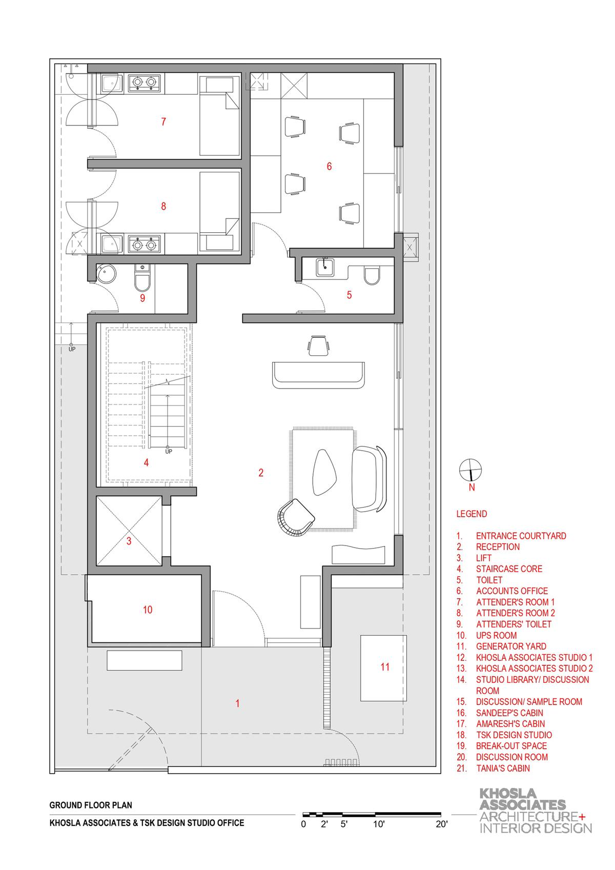 弥漫着清简艺术气息的设计工作室khosla建筑工作室
