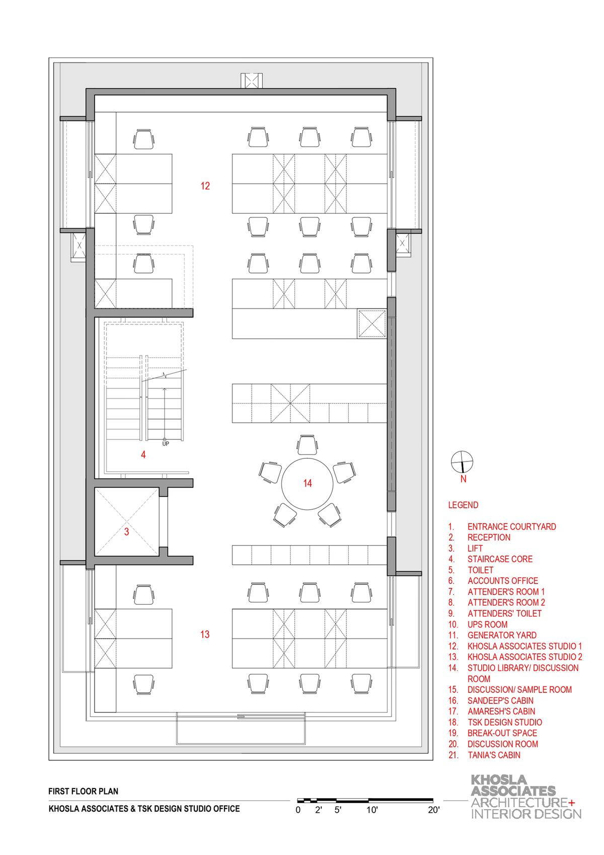 弥漫着清简艺术气息的设计工作室 / khosla建筑工作室