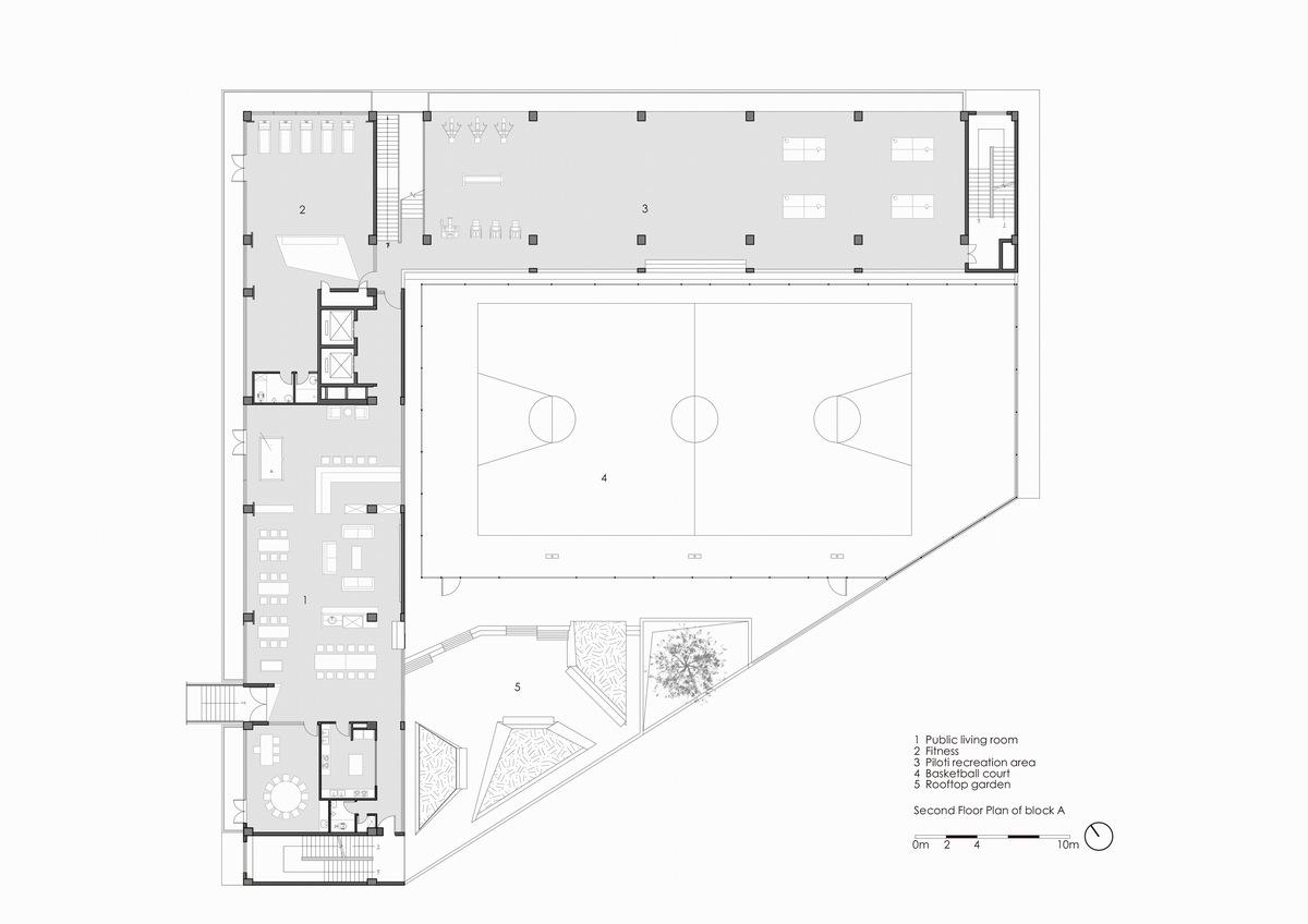 调整大小 A栋二层公共功能丨The second floor plan of public functions of Block A.jpg