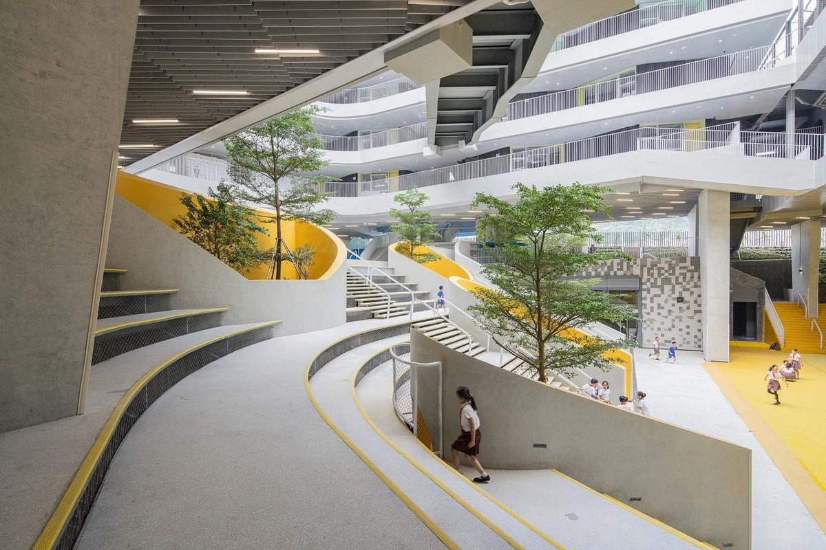 城市中的“山谷庭院”：深圳红岭实验小学 / 源计划建筑师事务所