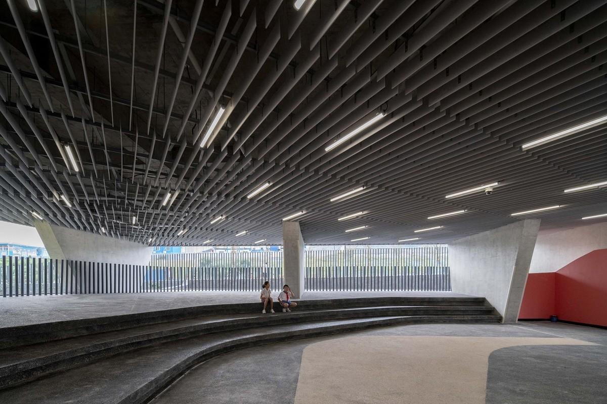 城市中的“山谷庭院”：深圳红岭实验小学 / 源计划建筑师事务所