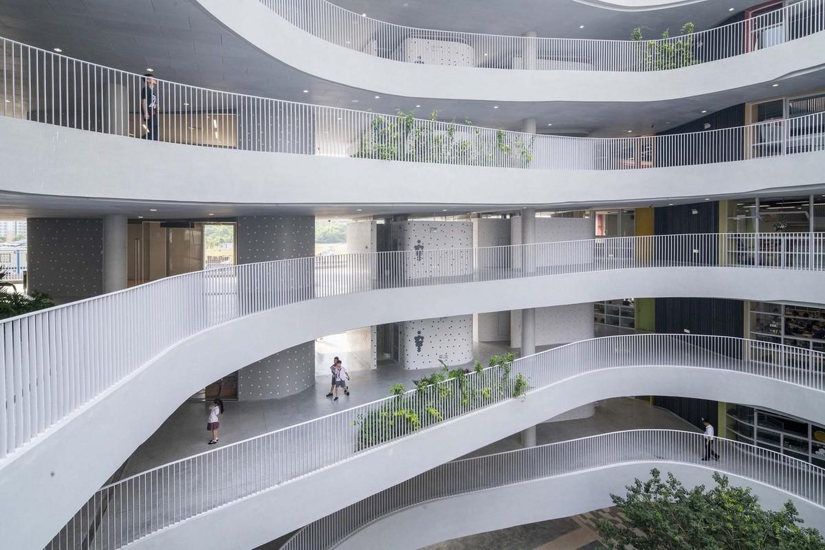城市中的“山谷庭院”：深圳红岭实验小学 / 源计划建筑师事务所