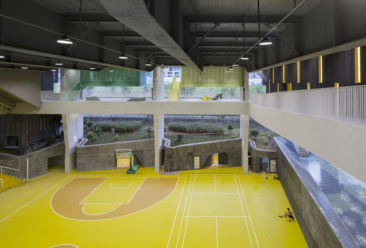 城市中的“山谷庭院”：深圳红岭实验小学 / 源计划建筑师事务所