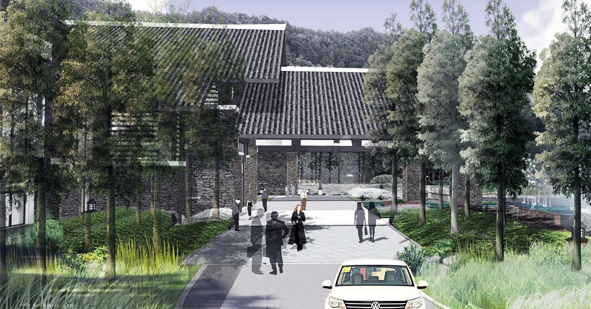 中国传统村落峰会永久会址暨 “世界苗族文化展示中心”竞赛方案 / 新空间设计 - docin.com豆丁网