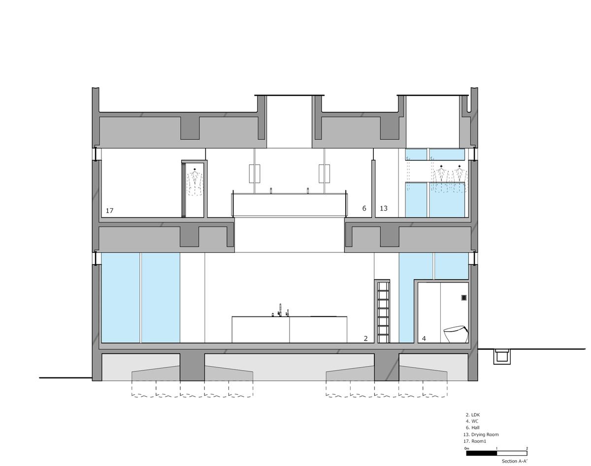 m8 _House_In_Takamatsu_Section01_A-A__ENG.jpg