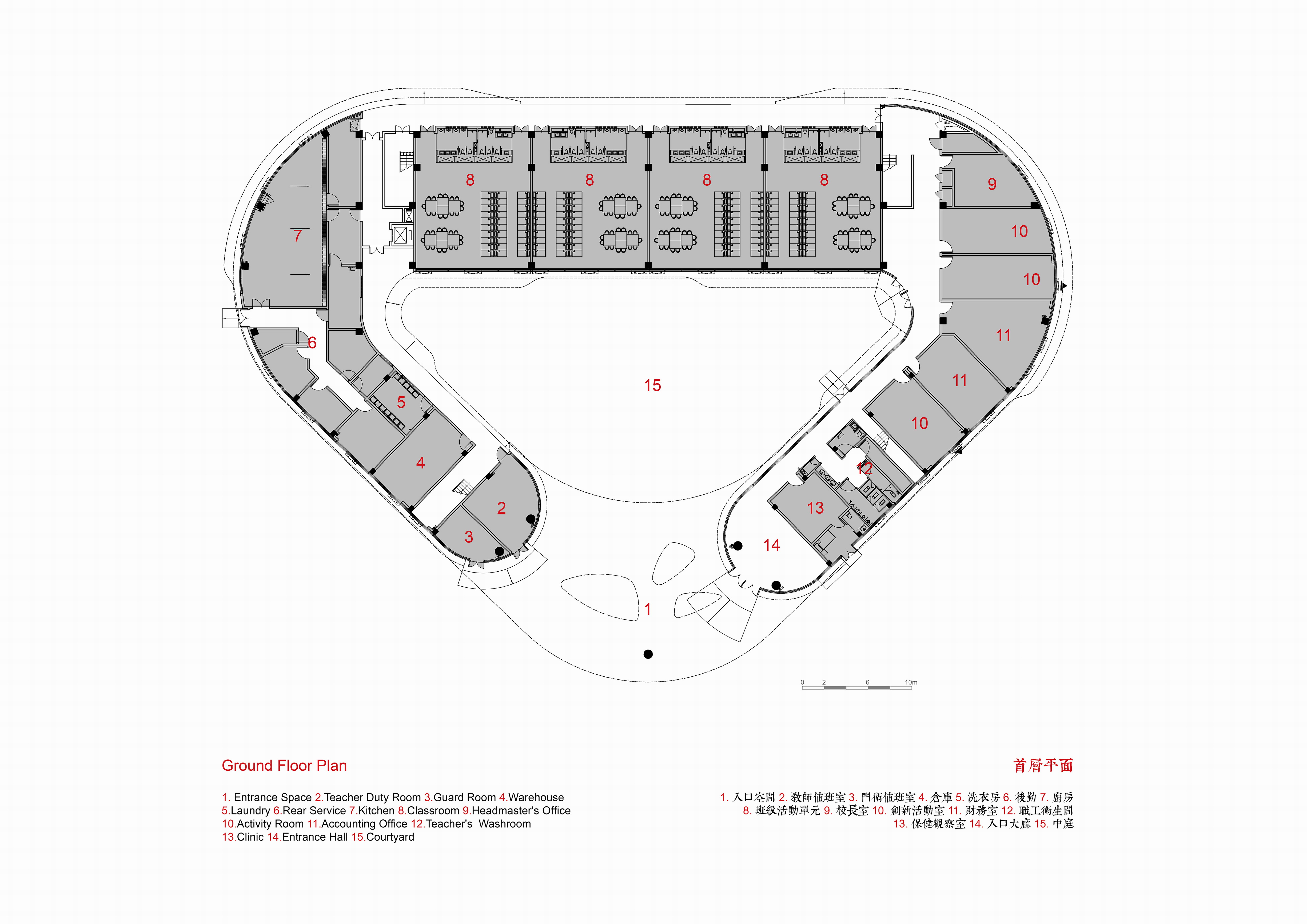 02. 旭辉甜甜圈幼儿园 一层平面图 CIFI Donut Kindergarten Ground Floor Plan.jpg