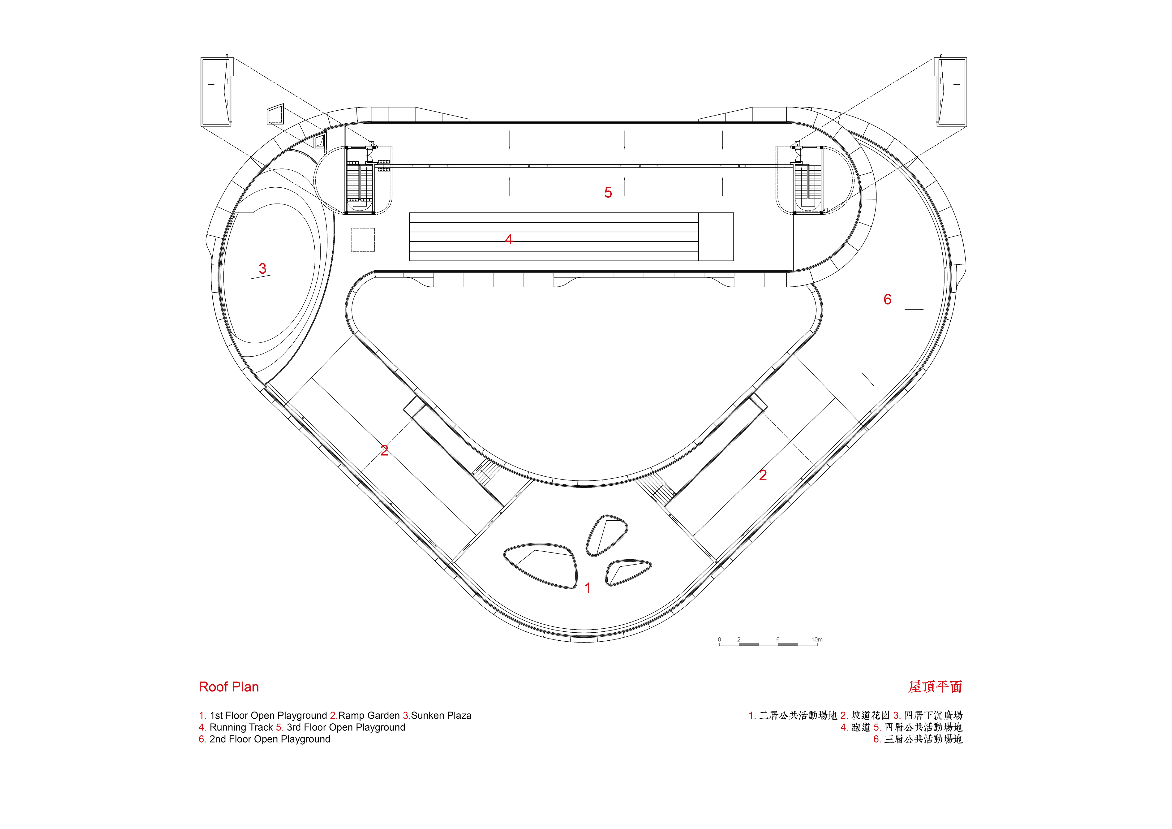 05. 旭辉甜甜圈幼儿园 屋顶层平面图 CIFI Donut Kindergarten Roof Plan.jpg