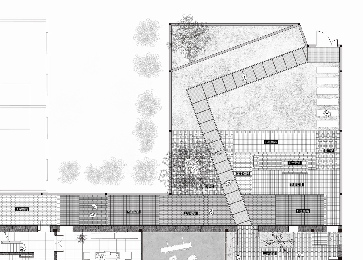 57-序院中青砖地面的复合组合式拼花砌筑.jpg