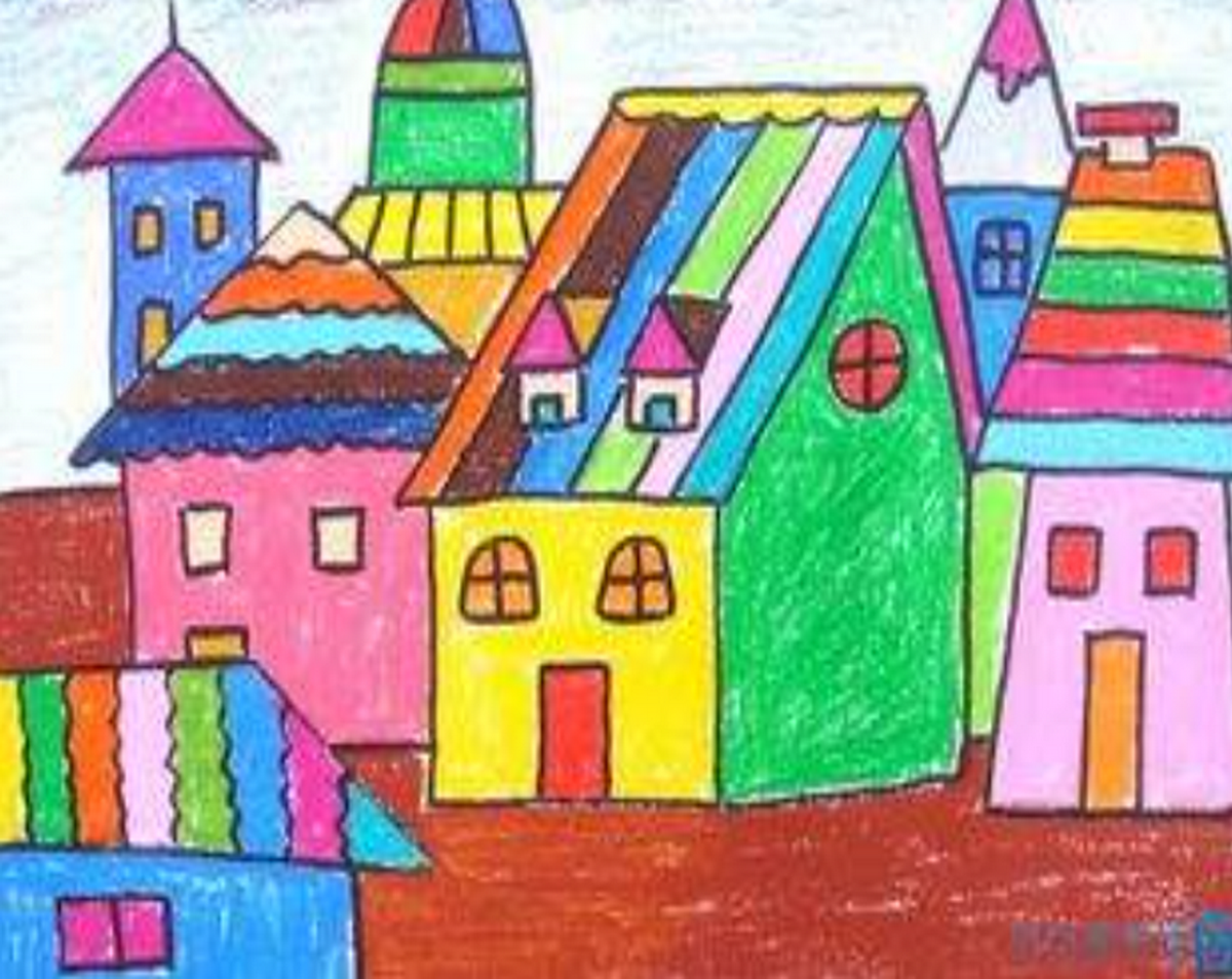 儿童画中的“尖顶房子”_调整大小.png